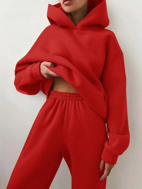 Komplet træningsdragt med oversized hættetrøje™